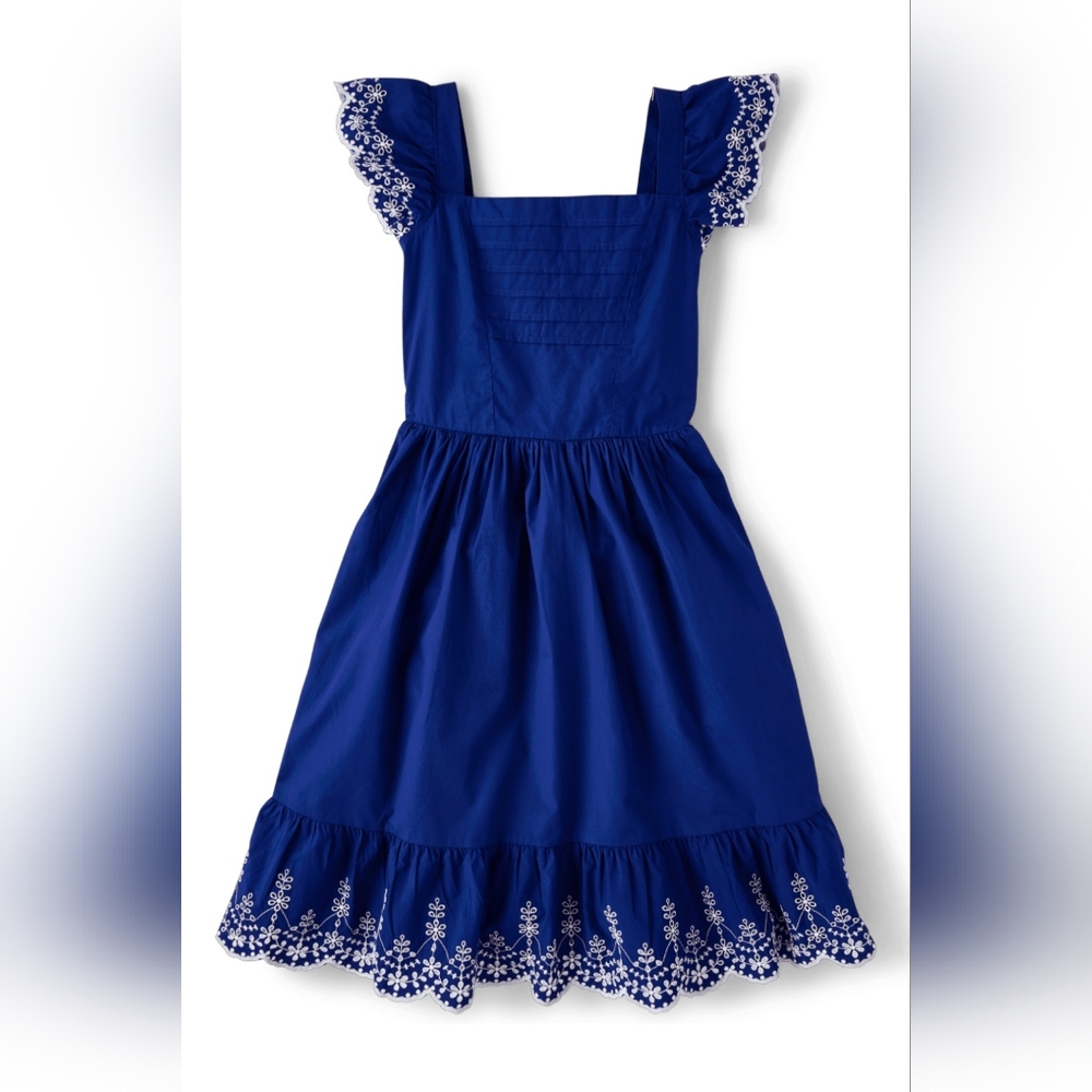Womens Gymboree Blue Belle Dress XL